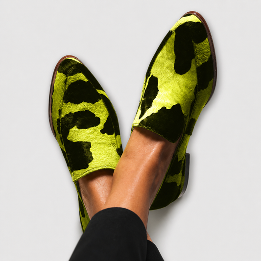 Paloma™ | Mocasines Estampados de Vaca