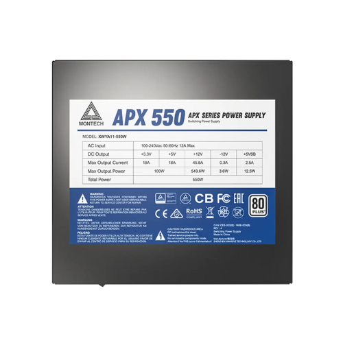 Montech Fuentes de Alimentación APX550
