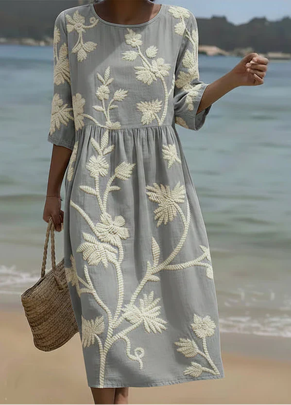 Sídney | Deslumbrante Vestido Floral Elegante