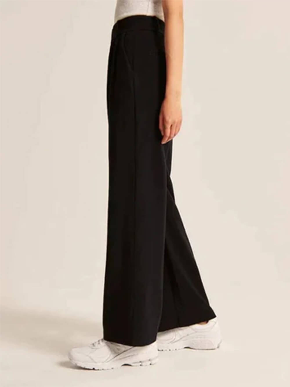 Pantalones de sastre de pierna ancha