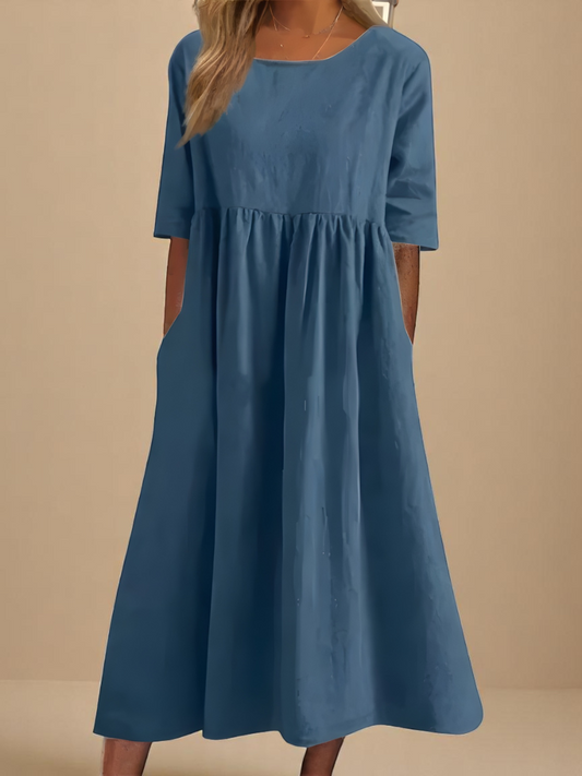 Alba™ | Vestido de Algodón Suave y Fresco - Ligero y Elegante