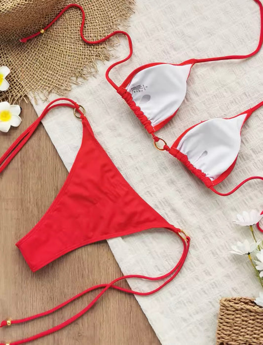 Bikini Rojo elegante - Martina