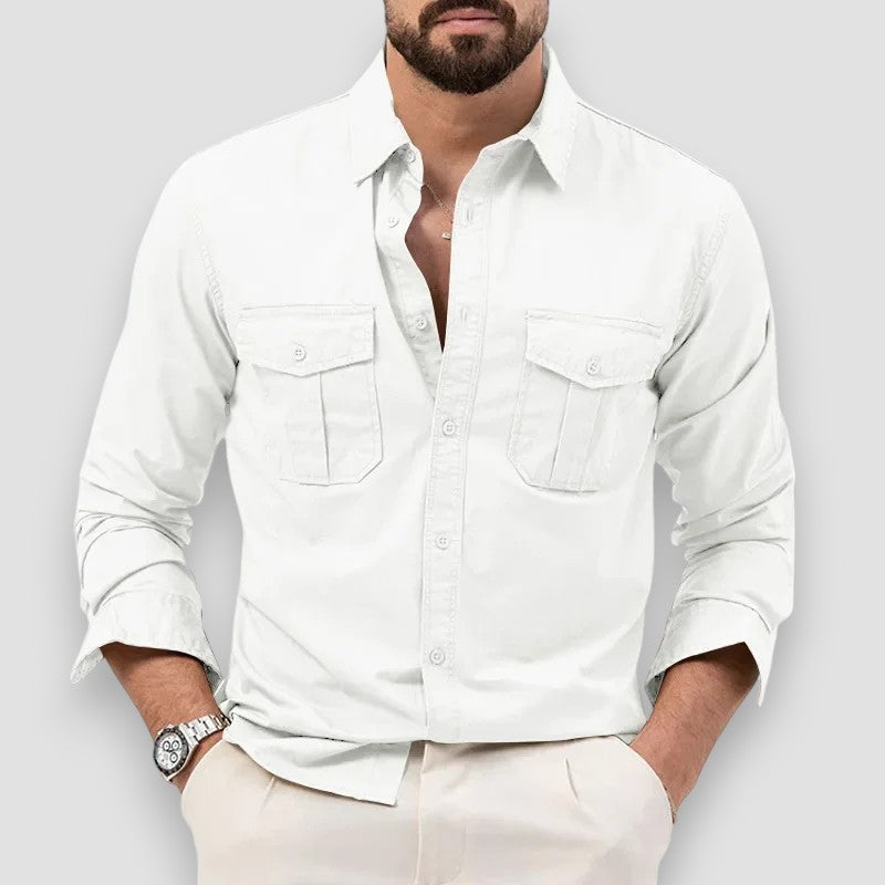 Leon™ Camisa clásica de algodón - Esencial para el día a día