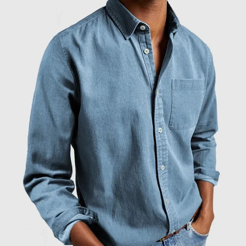 Pedro™ Camisa de Algodón Premium - Ultra suave, Esencial para el día a día