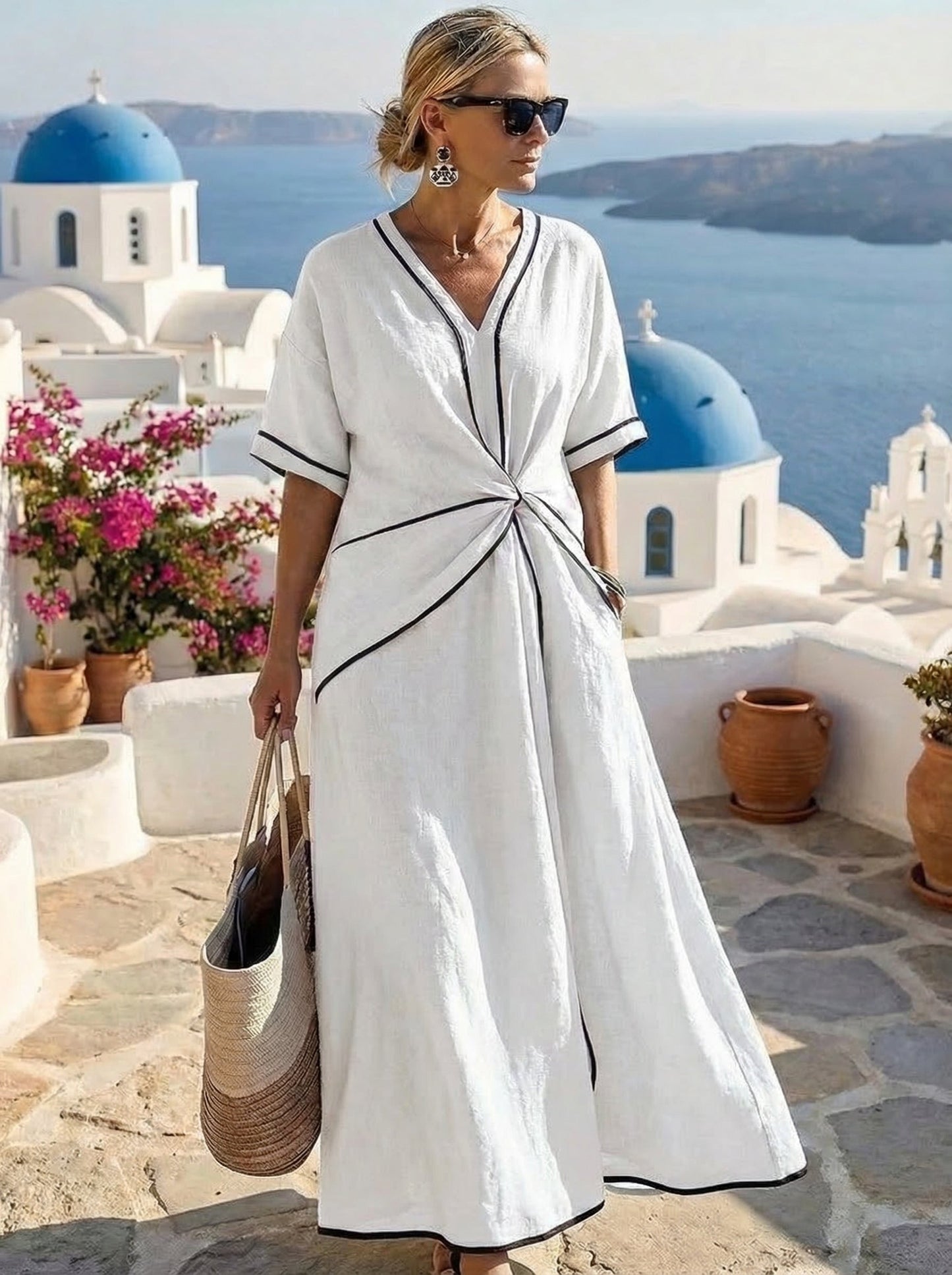Paloma™ Vestido maxi elegante y sofisticado