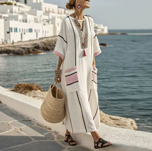 Mary™ | Vestido Largo de Playa Elegante y Sofisticado