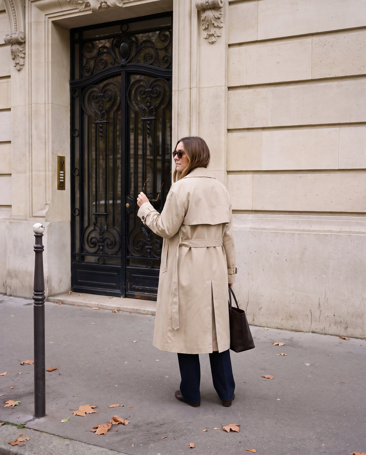 Gabardina Eleonora — Larga Cruzada Oversize