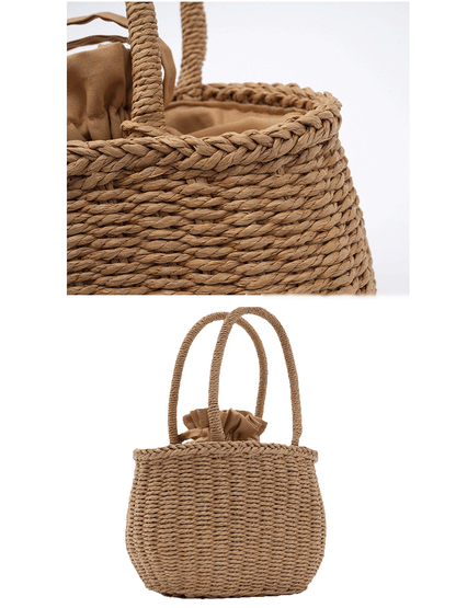Bolso tejido elegante y casual para mujer