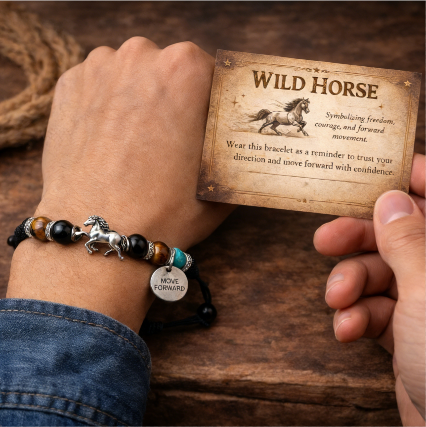 Pulsera Intención Caballo Salvaje
