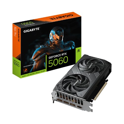 TARJETA GRÁFICA GIGABYTE RTX 5060TI WINDFORCE MAX OC 8GB G