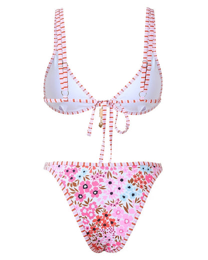 Bikini con estampado floral
