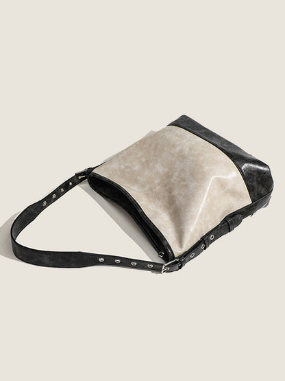 Bolso de mano de bloques de color de moda para mujer