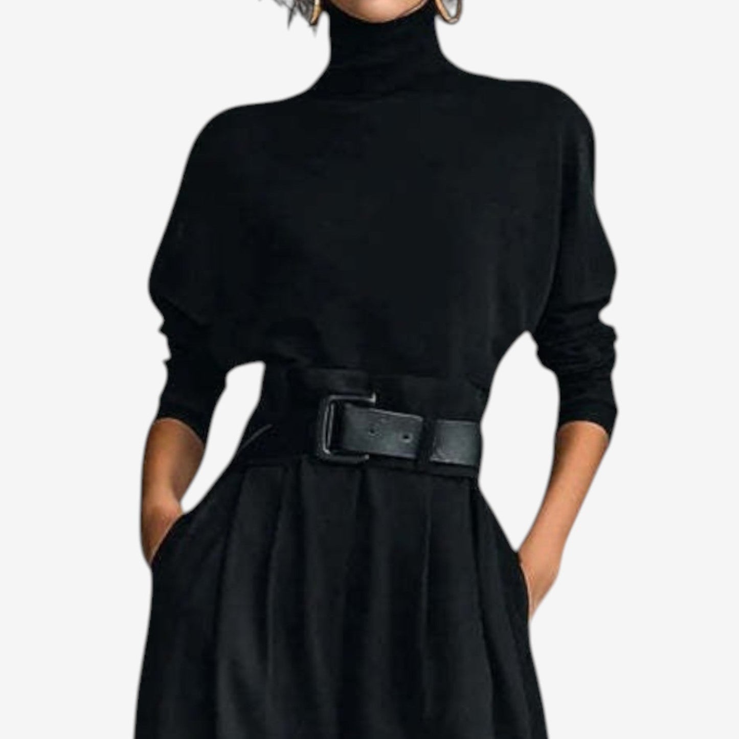 Doris™ Mono de cuello alto – Elegancia y Comodidad