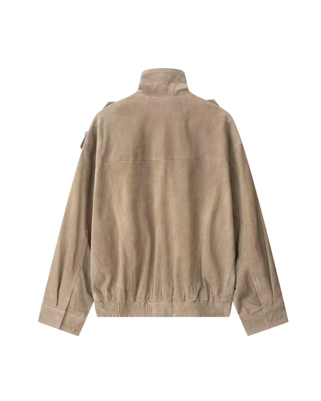 Chaqueta Bomber Efecto Ante — Estilo Utility