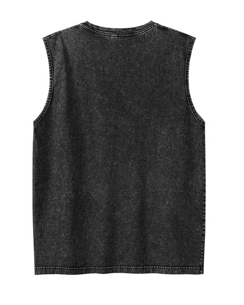 Camiseta sin mangas de Hip Hop Mode Locker – Esencial de la moda urbana