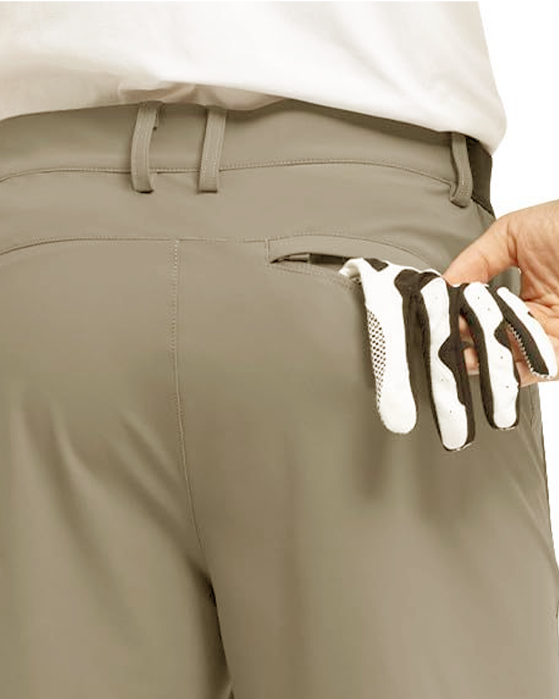 Pantalón para hombre elástico – de secado rápido, casual y versátil para el trabajo y el golf