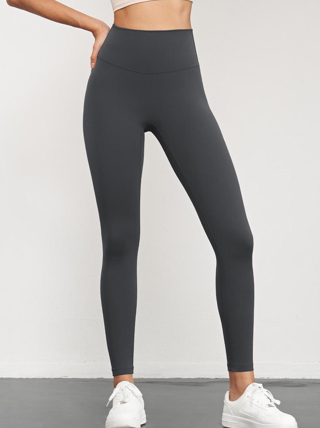Pantalones de yoga con control de barriga Medias Pantalones de cintura alta para levantamiento de cadera