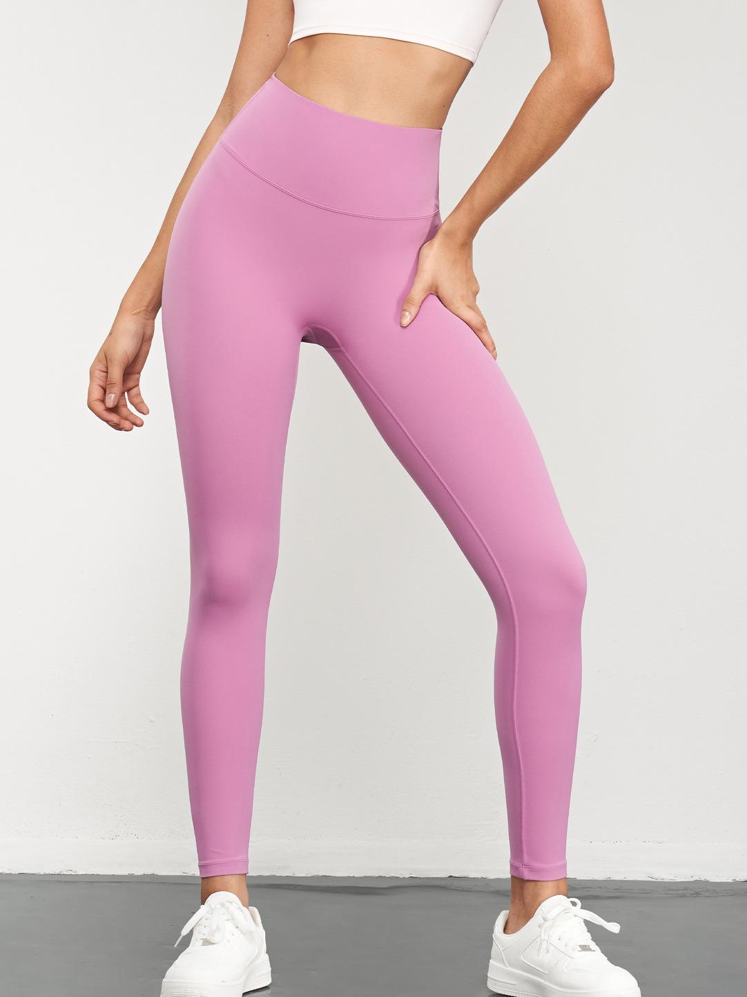 Pantalones de yoga con control de barriga Medias Pantalones de cintura alta para levantamiento de cadera