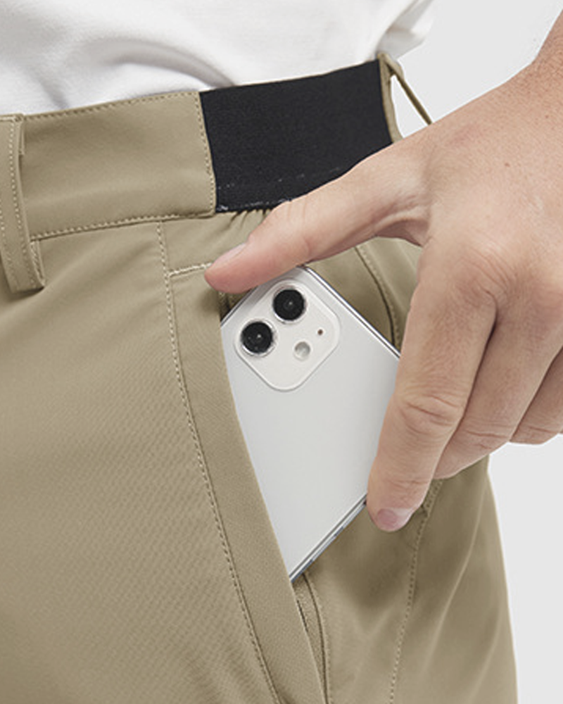 Pantalón para hombre elástico – de secado rápido, casual y versátil para el trabajo y el golf