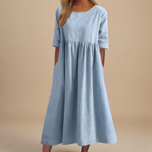 Alba™ | Vestido de Algodón Suave y Fresco - Ligero y Elegante