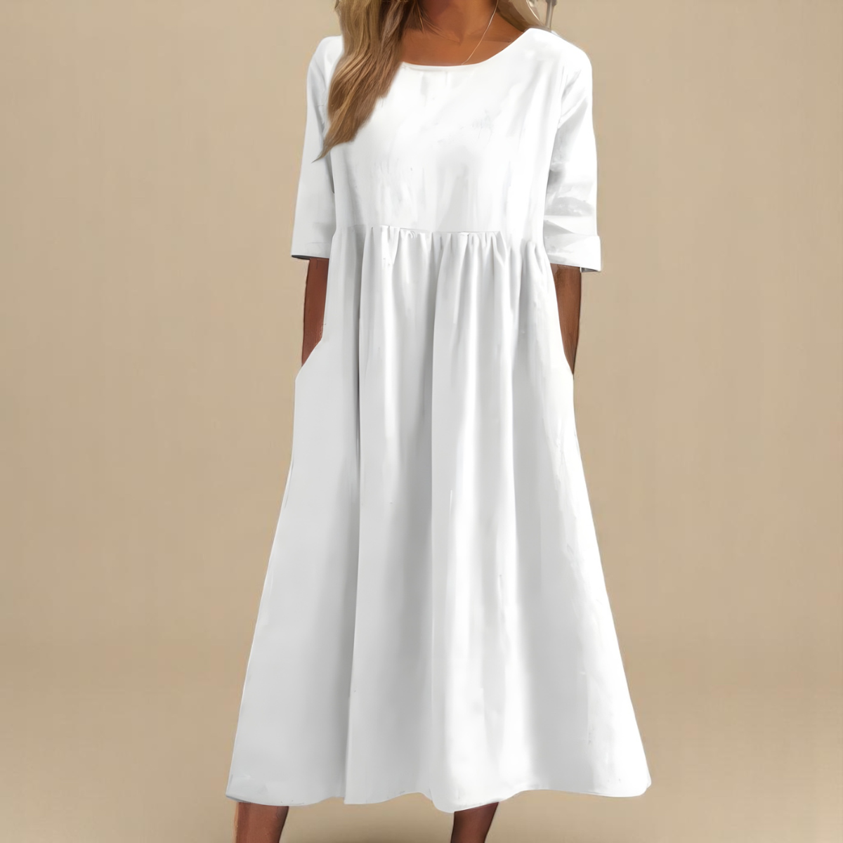 Alba™ | Vestido de Algodón Suave y Fresco - Ligero y Elegante