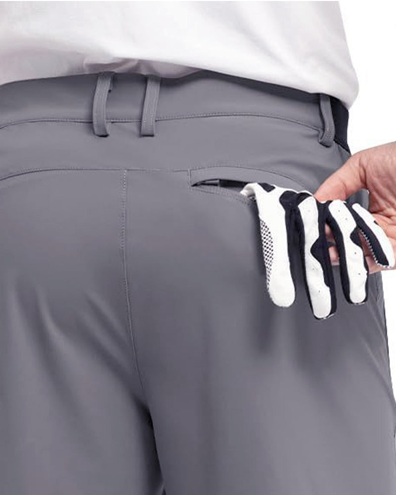 Pantalón para hombre elástico – de secado rápido, casual y versátil para el trabajo y el golf
