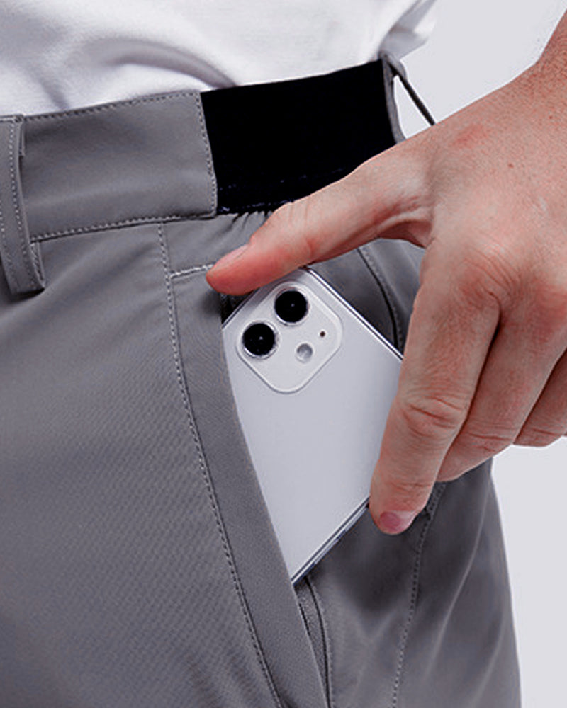 Pantalón para hombre elástico – de secado rápido, casual y versátil para el trabajo y el golf