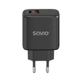 CARGADOR SAVIO LA-06 DUAL 30W USB 3.0
