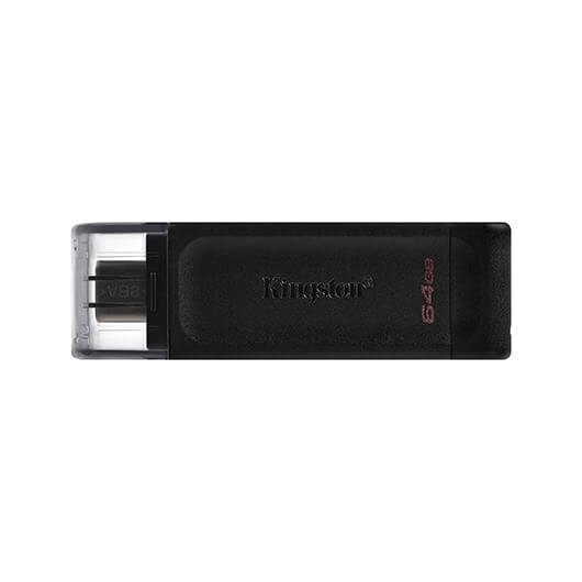 PENDRIVE 64GB USB-C 3.2  KINGSTON DT70 NEGRO