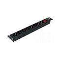 PDU TIPO REGLETA PEPEGREEN DE 8 TOMAS  CON CABLE