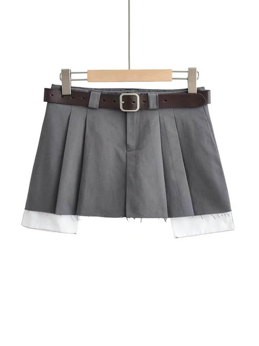 Jersey extragrande de punto con rollo alto