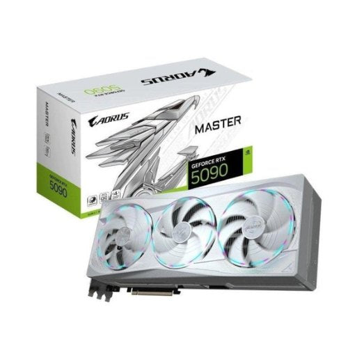 VGA GIGABYTE RTX 5090 AORUS MASTER STEALTH ICE 32G