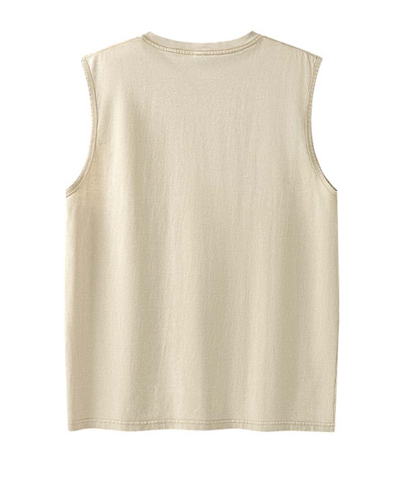 Camiseta sin mangas de Hip Hop Mode Locker – Esencial de la moda urbana