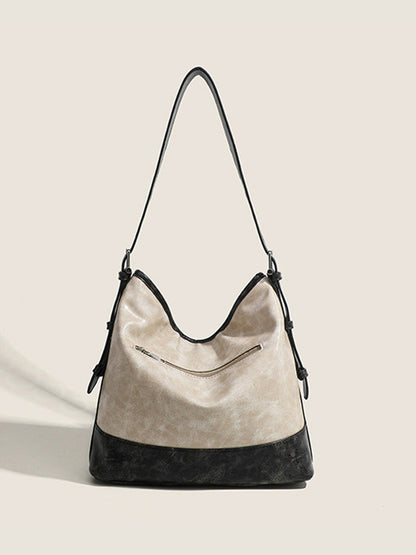 Bolso de mano de bloques de color de moda para mujer