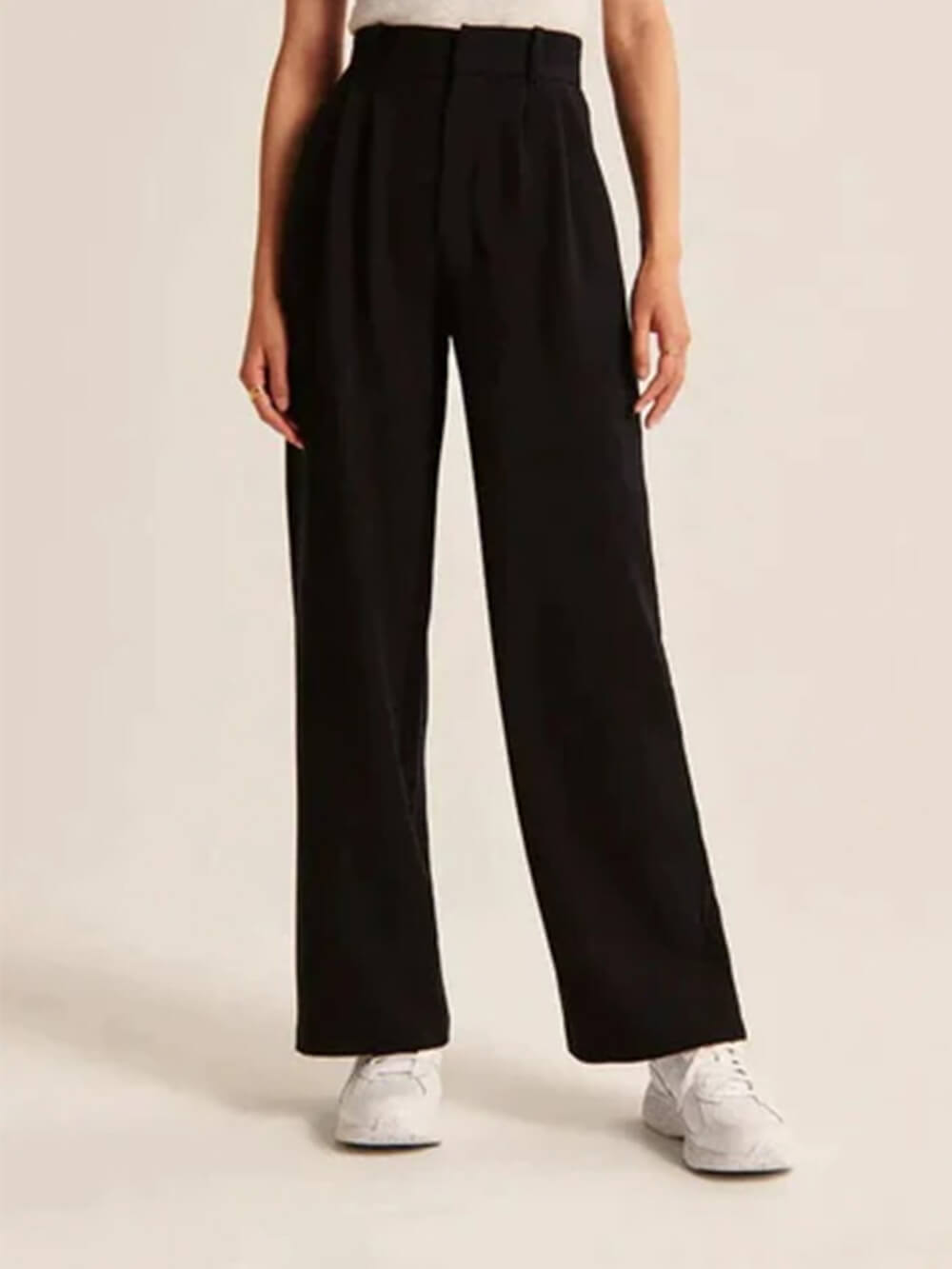 Pantalones de sastre de pierna ancha