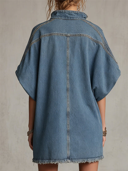 El Mini de Denim Azul Lavado
