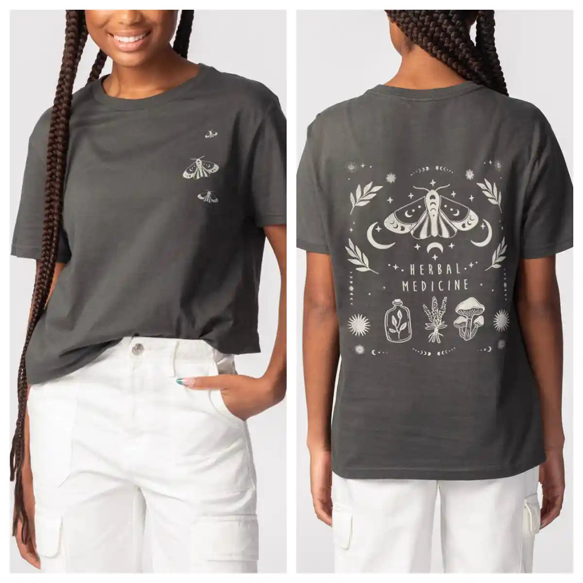 Camiseta básica de medicina herbaria