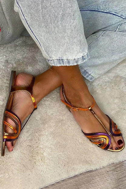 VIVIANA™ | SANDALIAS COLORES MEDITERRÁNEOS