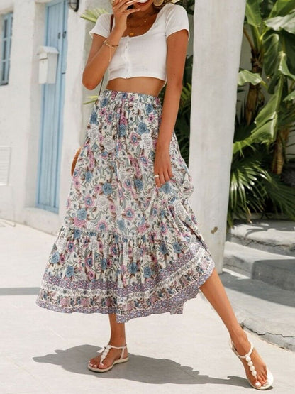 Falda escalonada elegante de Love Shack