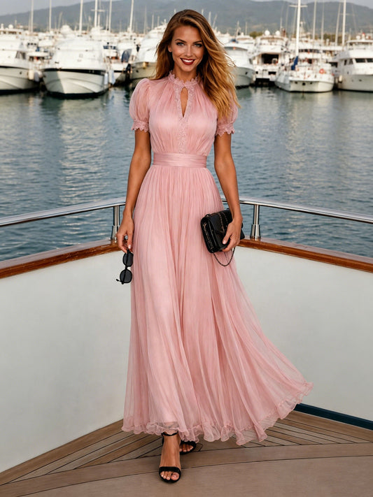 Vestido Maxi de Chifón Lamberty