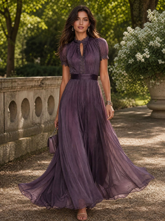 Vestido Maxi de Chifón Lamberty
