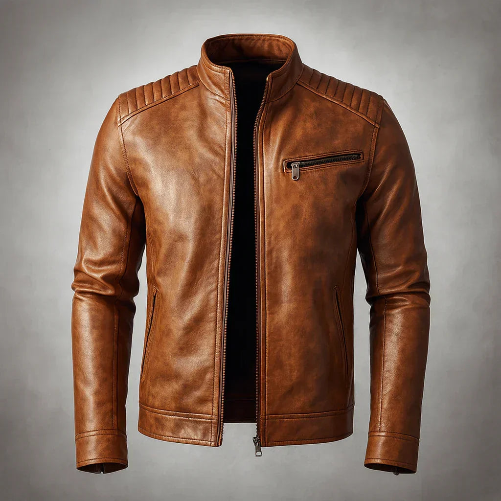 Mario™ | Chaqueta de cuero sintético