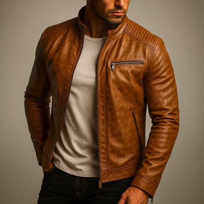 Mario™ | Chaqueta de cuero sintético