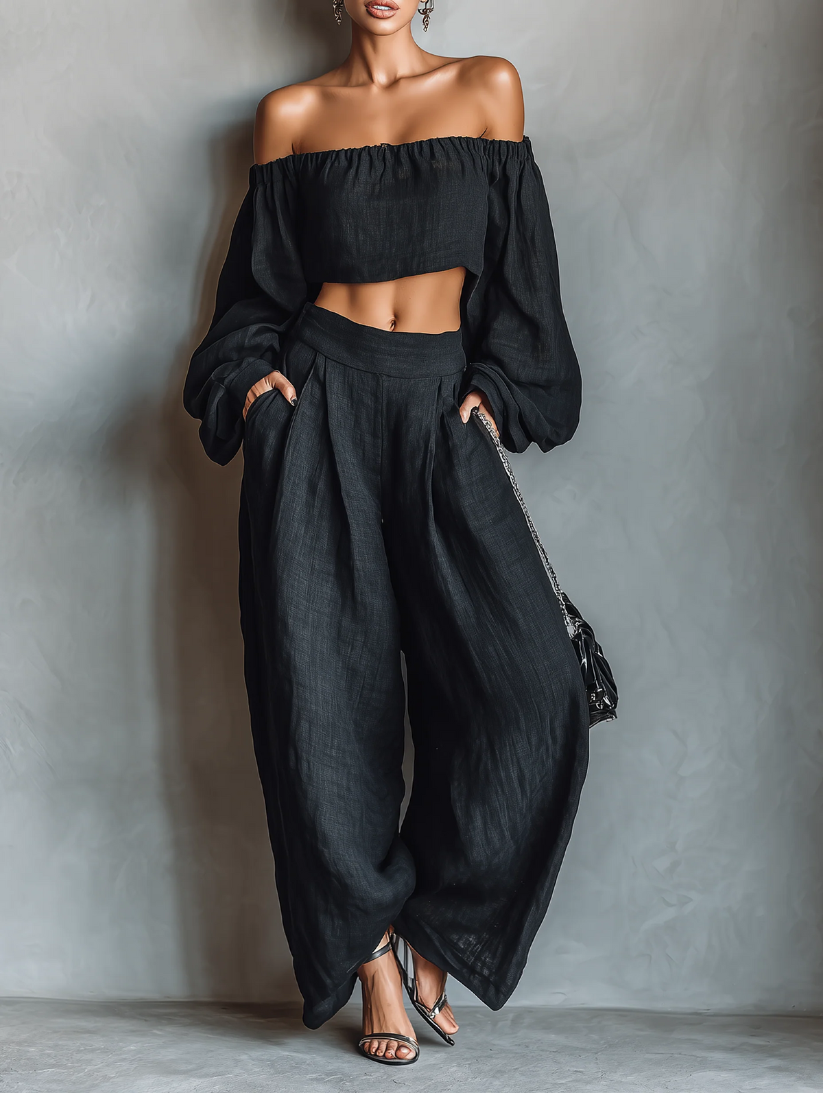 Ropa de mujer - Enlace exclusivo para conjunto de pantalones largos (por favor copie el artículo superior, recuerde)