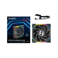 VENT 120X120 LIAN LI UNIFAN SL WIRELESS LCD RV BK