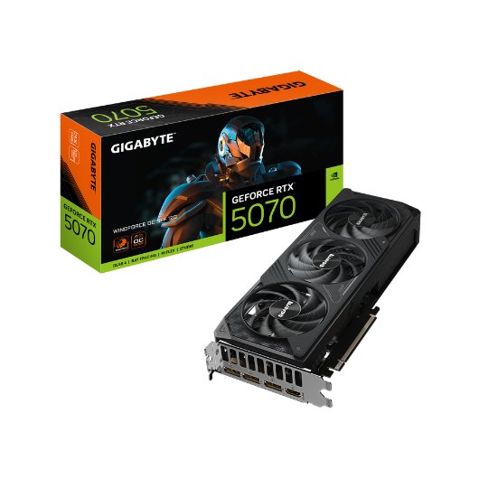 TARJETA GRÁFICA GIGABYTE RTX 5070 WINDFORCE OC SFF 12GB