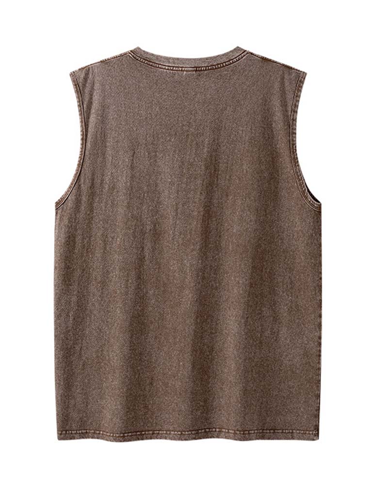 Camiseta sin mangas de Hip Hop Mode Locker – Esencial de la moda urbana