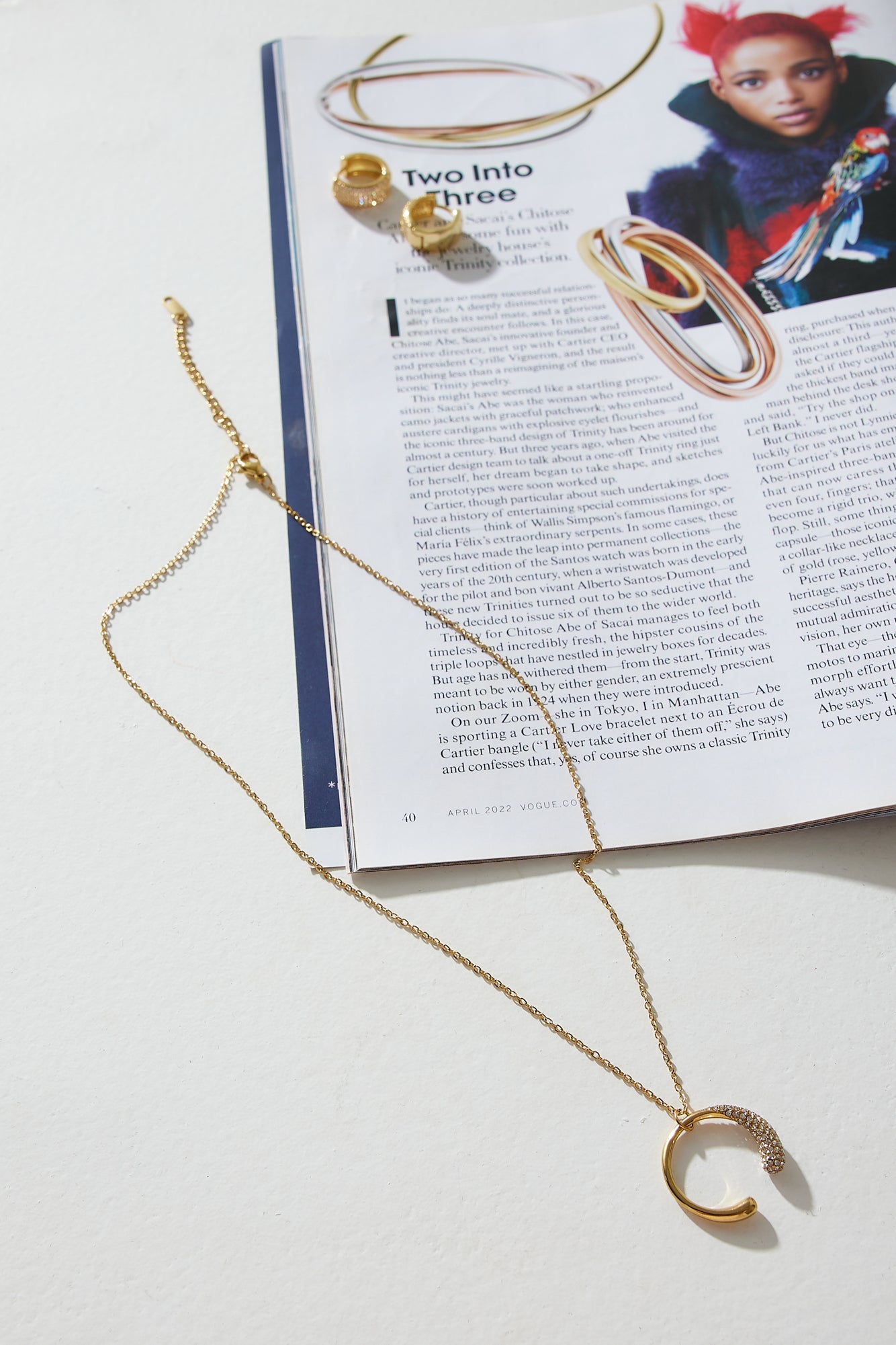 Collar De Regalo Para Amantes Chapado En Oro De 18k Oro