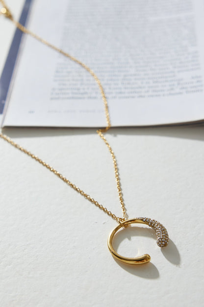 Collar De Regalo Para Amantes Chapado En Oro De 18k Oro