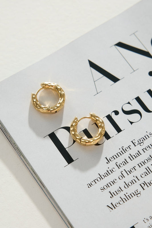 Ohrringe Creolen Every Girls 18 Karat vergoldet